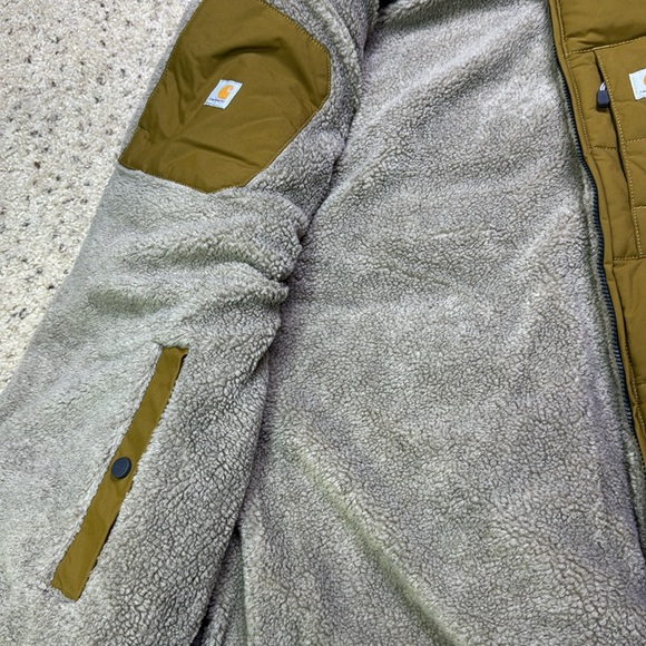 Carhartt plus size 2X Sherpa lined vest NWT - Picture 6 of 9